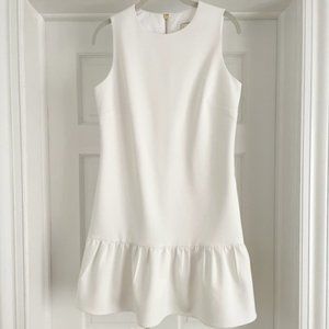 Sail To Sable White Sleeveless Drop Waist Dress